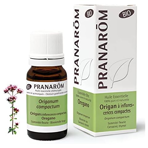 Pranarom - Orégano de inflorescencias compactas, Aceite Esencial Natural 10ml Cover