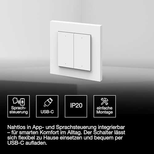 SMART+ WIFI REMOTE WALL SWITCH 4 Button