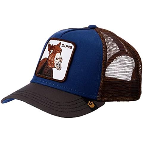 Goorin Bros. Trucker Hat Herren - Mesh Baseball Snapback Cap - The Farm, Royal Dumbass, Einheitsgröße Cover