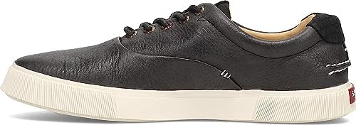 Sperry Men's Gold Striper PLUSHWAVE CVO Sneaker, Black Croc, 7.5 | Image 1