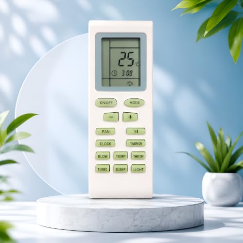 Image of Upix AC Remote No. 18A (No Backlight), Compatible /Replacement for Onida AC Remote Control (Exactly Same Remote Will Only Work)
