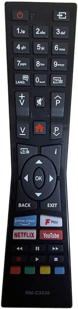 FYCJI Replacement RM-C3338 RC43101P JVC Remote Control for JVC 2018