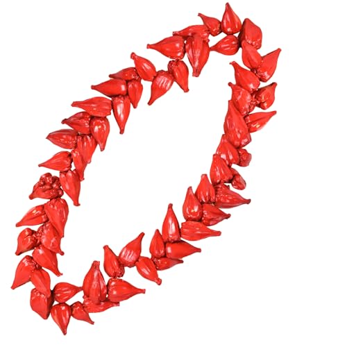 lulucrafded Handmade Samoan Ula Fala Necklace，Natural Materials，Hawaiian Style，Festival Gift，Cultural Heritage Jewelry