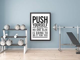 Gym Room Wall Decor | Cross Fit studio | Decor Inspirational Motivation |