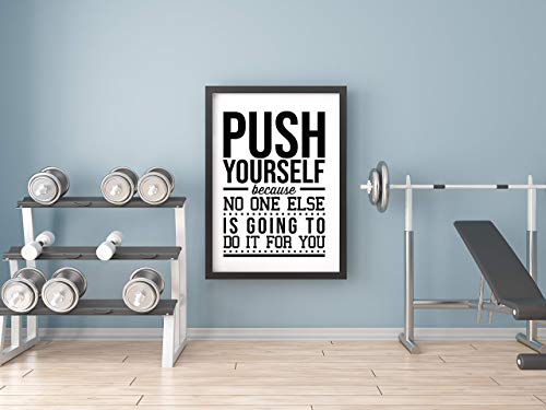 Gym Room Wall Decor | Cross Fit studio | Decor Inspirational Motivation |