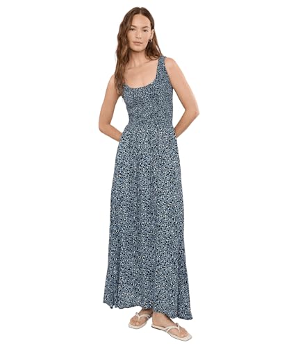 sophia smocked midi dress Sophia Smocked Midi Dress in Windowpane