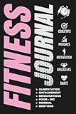  Fitness Journal: Mon Journal Motivation Fitness - Régime & journal alimentaire - Carnet de remise en forme - Régime & journal alimentaire - Organisation Sport et Nutrition