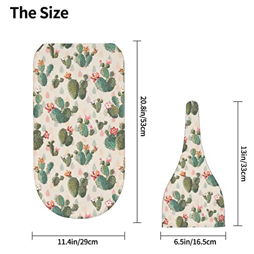 Image of Swaddle Blanket for Baby, Cactus Swaddling Baby Stuff with Hat