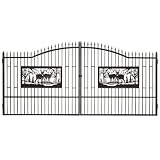KoreJetMetal 20×7 ft Deer Gate
