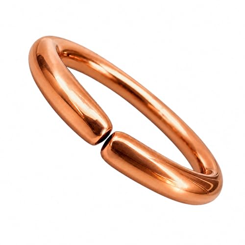 Image of SHINDE EXPORTS Heavy Pure Copper thick Bracelet Bangle Unisex Kada Solid Handmade Cuff for Men & Women