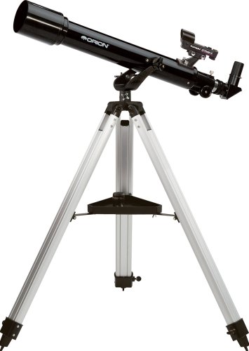 Orion 09881 Observer 70mm Altazimuth Refractor Telescope (Black)
