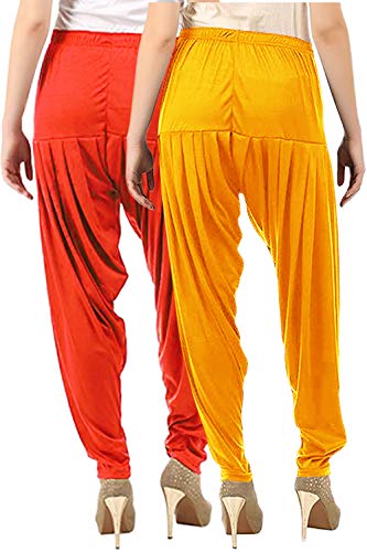 Image of Buy That Trendz Patiala Salwar for Women Relaxed Fit Viscose Patiyala Salwar Harem Bottom Pants
