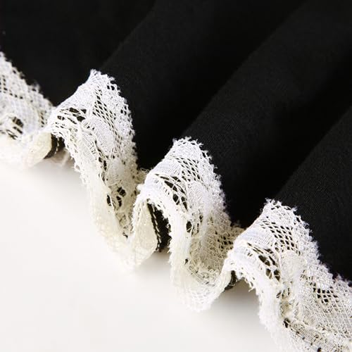 Image of Fairy Grunge Shirts for Women Y2K Tops Long Sleeve Lace Patchwork Tees Teen Girls Vintage Slim Blouse Fall Clothes