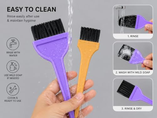 Image of Sophia dye Brush - Professional Hair Dye Brush Set (2 Pack), for Men & Women