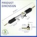 Panglong G22 Golf Cart Steering Gear Box Assembly, Suitable for Yamaha 2003-2007 G22 Steering Rack Gas or Electric Models, Replace OEM #JU0-F387E-00