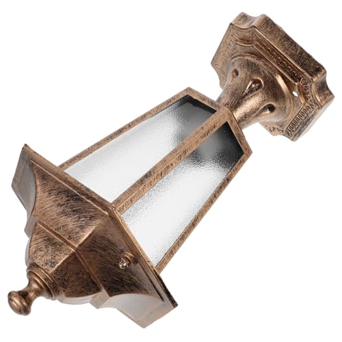 DIYEAH Lampadaire Extérieur Étanche Pour Allée Jardin Balcon Avec Panneaux Design Hexagonal Unique Et Éclairage De Chemin