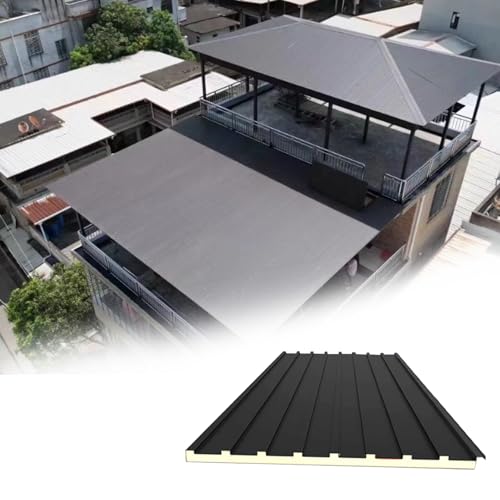 Paneles de revestimiento aislados de aleación de aluminio para techos exteriores