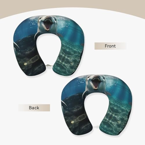 Almohada cuello espuma viscoelástica tamaño único miniatura 3