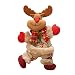 ShiftX4 Weihnachtsgeschenke für Kinder, tanzender Anhänger, Weihnachtsbaum-Anhänger, alter Mann, Schneemann, Hirsch, Bär, Stoffpuppe für Party-Dekoration, besondere Geschenke