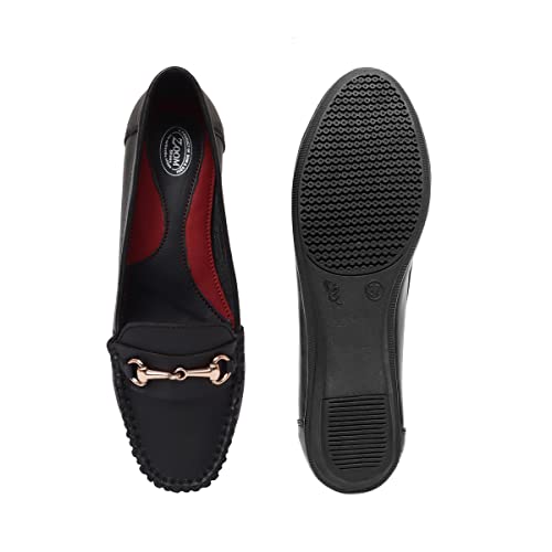 Image of Zoom Shoes Leather Casual /Formal Bellies for Women /Girls Adults Super Comfortable with Lightweight and Slip Resistant Sole SN-15