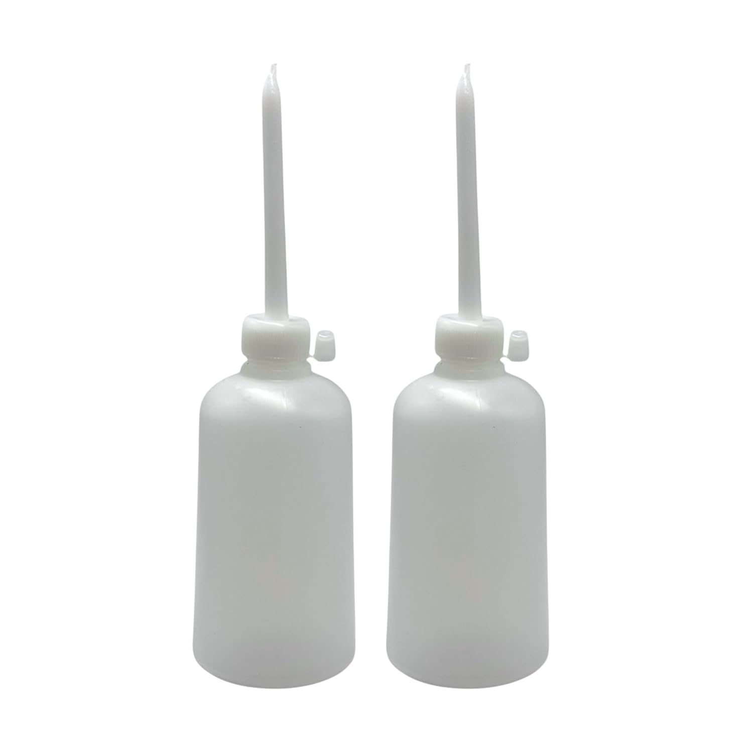QUTEX Pack of 2 Plastic Squeeze Bottles 200ml with Nozzle Cap | Refillable Empty Oil, Liquid & Fluid Dispenser Bottles | Leakproof, Easy Squeeze Design for Home, Lab and More-image-14