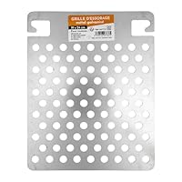 COGEX - Farbgitter, Farbgitter für Walze – Metallgitter – Material: verzinktes Metall – entfernt überschüssige Farbe – mit Haken zum Befestigen des Gitters am Eimer – praktisch