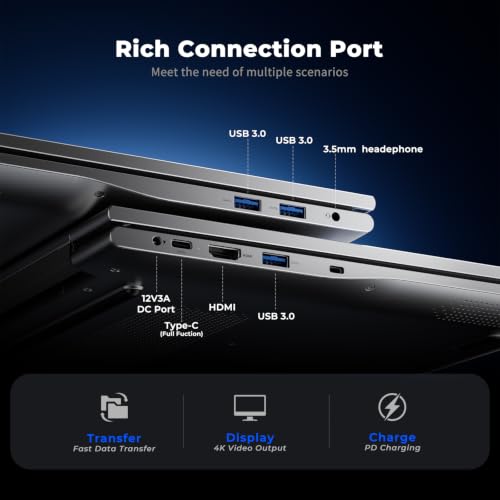 Image of NIAKUN 17.3 inch Gaming Laptop Computer, 16GB RAM 1TB SSD, Core i5-7Y57 | Processor(up to 3.2GHz), Windows 11 Pro, Office 365, for Business and Students, Backlit Keyboard