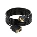 Premium SVGA (Super VGA) Monitor Cable, Male to Male, Top Quality, 3Ft - 100FT (SVGA, 25FT)