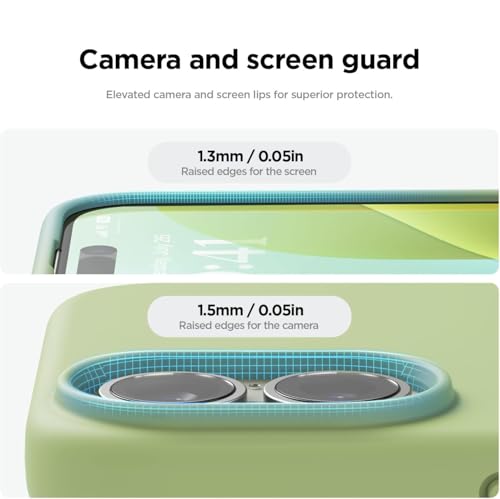 Image of Back Cover Compatible with iPhone 17 Case (6.3) Soft Touch Slim Liquid Silicone Full Protection Shock Proof Back Cover for iPhone 17 (SC Parrot)