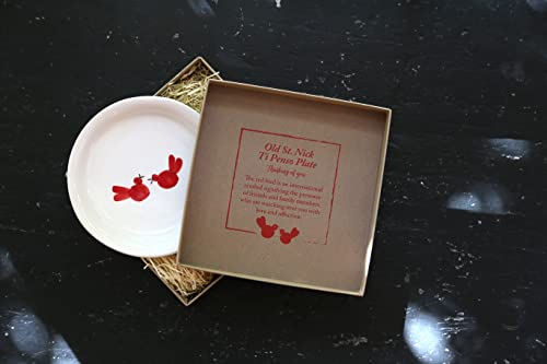 Vietri Old St. Nick Holiday Collection Italian Serveware Sets (Ti Penso Plate) #TOP2