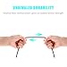 ARCHEER 3.5mm Male to Male Audio Cable 4 Pole Stereo Aux Cable/Auxiliary Cable/Aux Cord for Headphones, PS4, Smartphone, Tablets, Headset, PC, Laptop (5ft/1.5m)