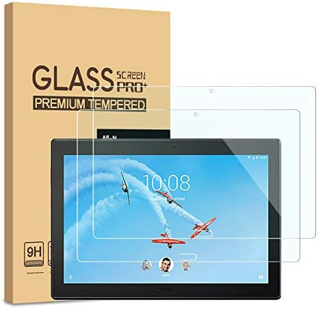 KATIAN Compatible for Lenovo Tab P10 Screen Protector, HD Clear Protector [Anti-Scratch] [No-Bubble] [Case-Friendly], 9H Hardness Tempered Glass Film for Lenovo Tab P10