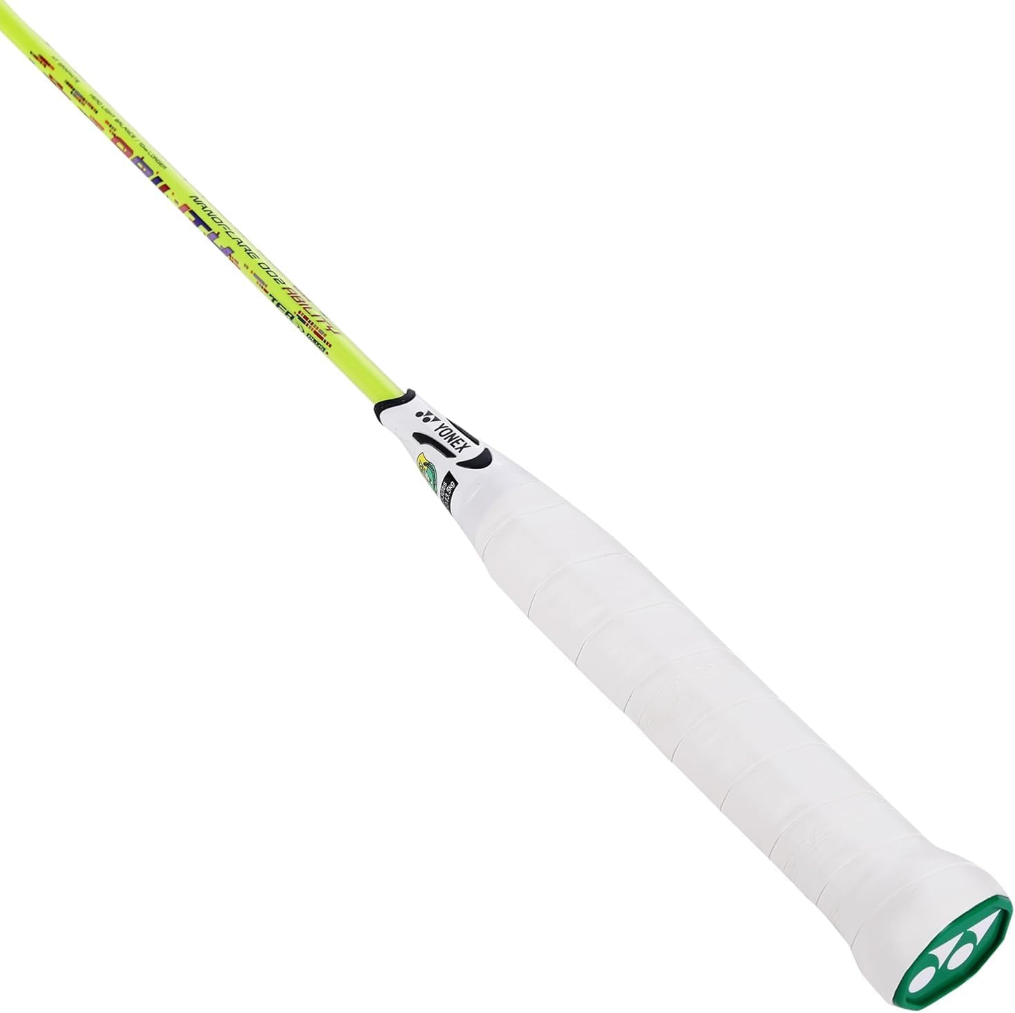 Yonex Nanoflare 002 Ability Lime Graphite Badminton Racquet Grip Size (4U G4)