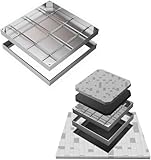Couvercle de fosse septique en acier inoxydable 304: Notre couvercle d'inspection encastré offre une durabilité et une résistance à la rouille inégalées. Il résiste aux charges lourdes, aux intempéries et à l'usure quotidienne, ce qui le rend idéal for un usage résidentiel, commercial et industriel.