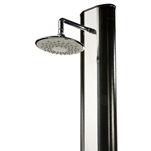 Mountfield Doccia Solare per Piscina DE Luxe 35 Litri in Alluminio con lavapiedi