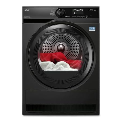 AEG Wärmepumpentrockner 9 kg, Serie 7000 SensiDry - Schonendes & Energiesparendes Trocknen, C, Mengenautomatik, Schontrommel, Weniger Bügelaufwand, Knitterschutz, Dunkelsilber, TR7TS75690