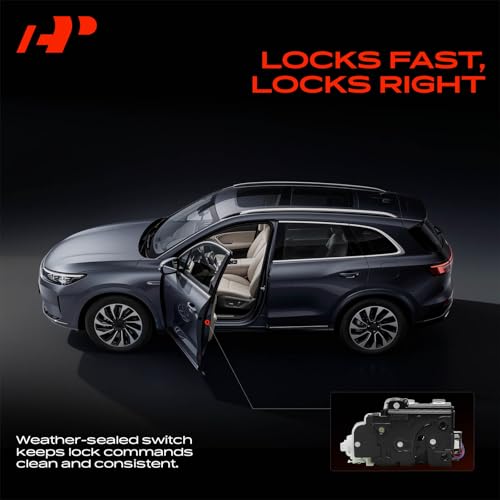 Image of A-Premium Rear Right Passenger Side Door Lock Actuator | Compatible with Volkswagen Jetta /Passat 2000-2005, Golf 1999-2006
