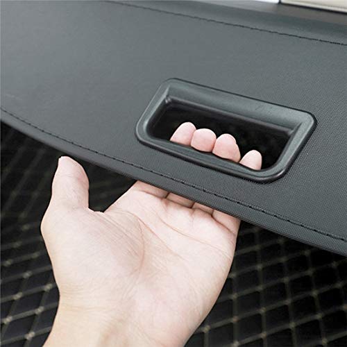 OREALTOOL Black Retractable Cargo Cover Luggage Shade Shield compatible with Klasse GLC 2016 2017 2018 Rear Boot Trunk Parcel Load Shelf Shielding Security Panel Roller Blind - Image 8