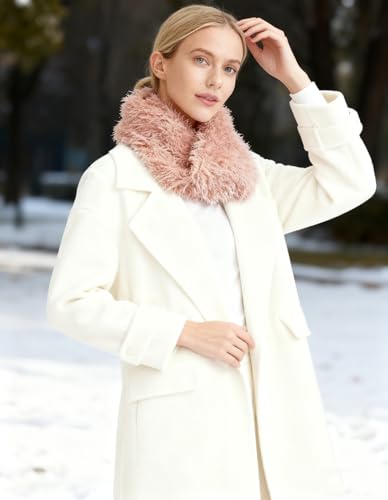 Variante de Lina & Lily cuellos pelo Rosa Claro larga rizada caniche