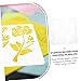 Uonlytech Flower Spray Paint Stencil Template Reusable Flower Themed Craft Tool for Home Decor Wall Art and Projects Lightweight Pet Material Easy to Use