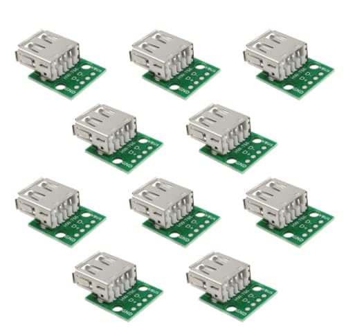 Adaptador placa breakout USB 2.0 tipo A hembra x10 miniatura 2