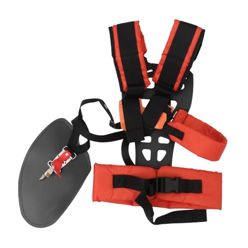 BUTIFULSIC Double Shoulder w Shape Harness Strap Comfortable for Lawn Mower Attachments