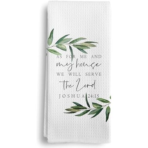 Qeheb Inspirational Kitchen Towels Cover