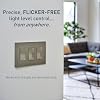 Legrand Radiant with Netatmo Smart Wi-Fi Enabled Tru-Universal Rocker Dimmer Switch in Nickel, WNRL50NI