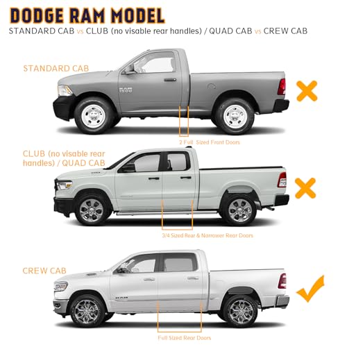 Perfit Liner estribos laterales 6 pulgadas Dodge Ram 2019-2024 miniatura 4
