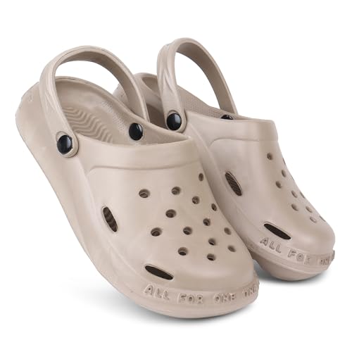 Image of CASSIEY Soft Men's Classic Casual Clogs /Sandals with Adjustable Back Strap for Adult Gents /Boys