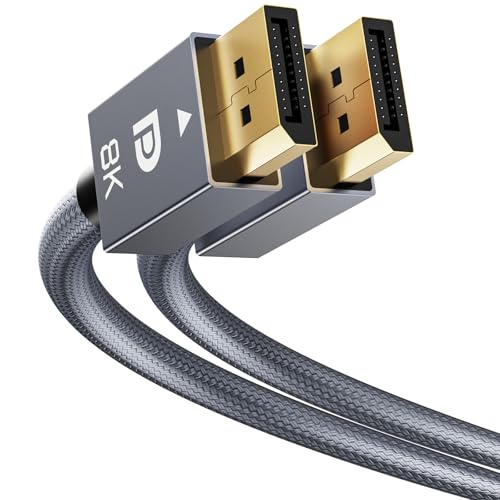 ICZI Cable Displayport 1.4, DP 1.4 8K 60Hz 4K 240Hz, Cable Displa...