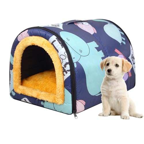 Casa para perros impermeable y lavable Uhngw para exterior 8