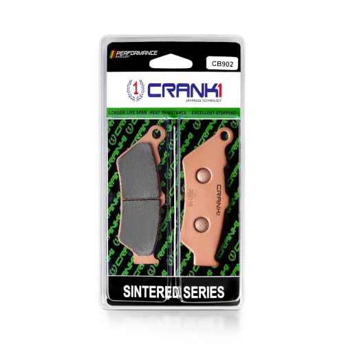 Image of Sintered Brake Pads Compatible For Royal Enfield Continental GT 650 (2018 Onwards) | Front | CB902 | 1 Set | High Performance | Superior Stopping Power | Heat Resistant | Long Life