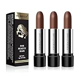 MLSMILE Hair Color Touch-Up Stick Hair Dye Pen, 3PCS Coffee Hair Color Stick, Long Lasting Fast Staining Cover Gray Hair, Compact and convenient, Physical covering&Safety